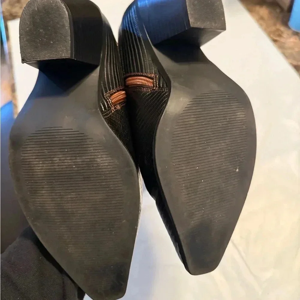 Just Fab Natasha Western Boot Size 7.5 - Picture 5 of 8